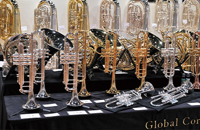 木管楽器・金管楽器・音楽ソフト展示ブース