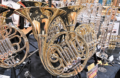 木管楽器・金管楽器・音楽ソフト展示ブース