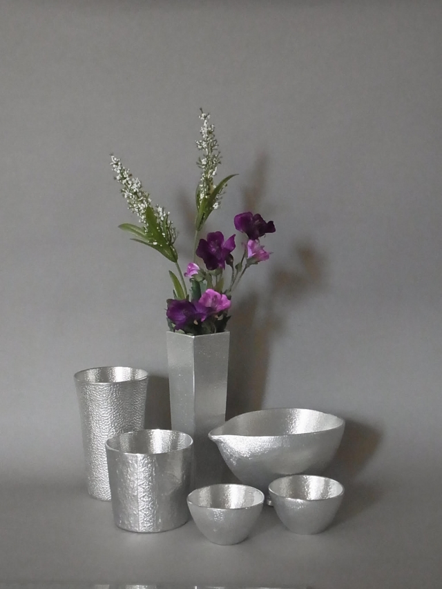 錫とステンドグラス-冬の色彩展-