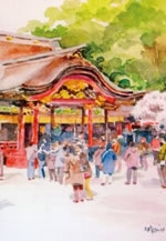 民放クラブ福岡・水彩画同好会グループ展