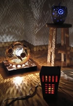 4人の陶芸家による灯りの世界展