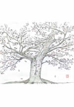 ペン画の風景展