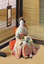 人形，博多人形，作家不明，希少品，インテリア，骨董，古美術 インテリア博多人形展 - アクロス福岡