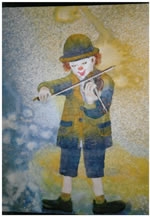 和紙ちぎり絵展