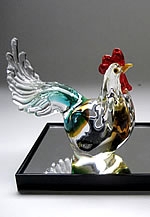 炎の芸術マルティグラスの世界展