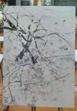 福岡県立香椎高等学校 書道部・美術部作品展