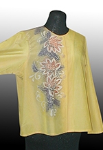 あとりえ艸(そう)展～手染めの布