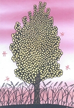 四季彩々　花の切り絵Ⅱ展