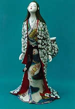 博多人形七五三吉(しめきち)と遠刈田(とおがった)こけし光洋(こうよう)の二人展