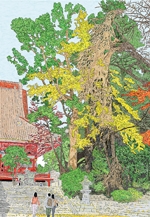 樹の人－デジタルで描く水彩画展