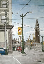 アフターアワーズ倶楽部水彩画展