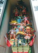 櫛田神社の飾り山