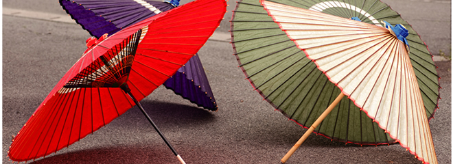 筑後和傘 繊細な作業の積み重ねが生む造形美 伝統の技 アクロス福岡